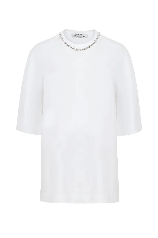 Embroidered T-ShirtsCrystal Stone T-Shirt