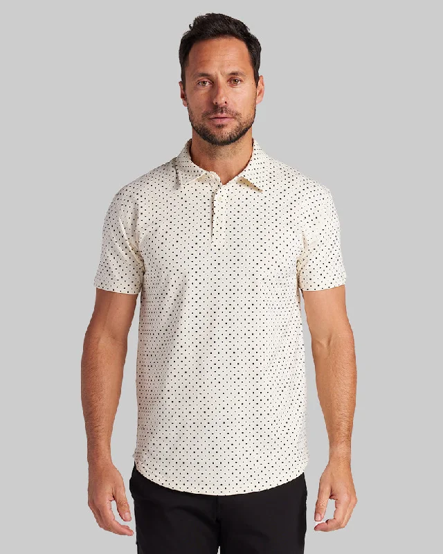 Drop-Cut: LUX Dotted Polo (Size M)