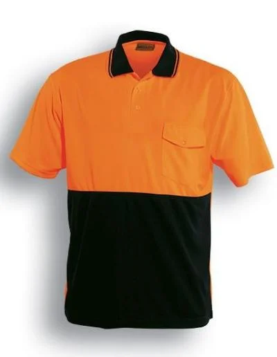 Hi Vis Safety Short Sleeve Polo