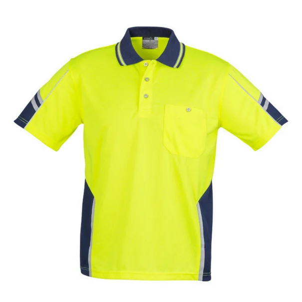 Mens Hi Vis Squad Short Sleeve Polo