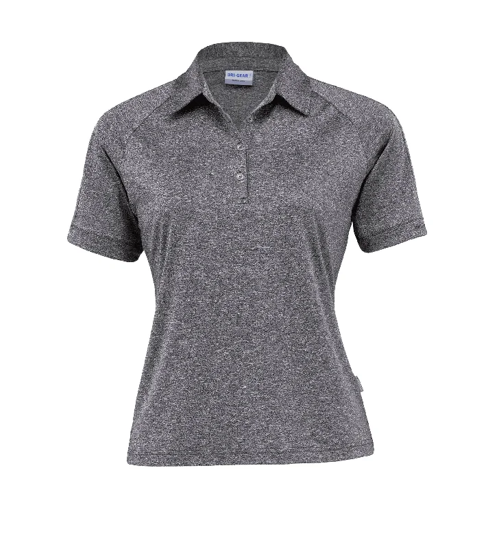 Womens Dri Gear Melange Performance Polo