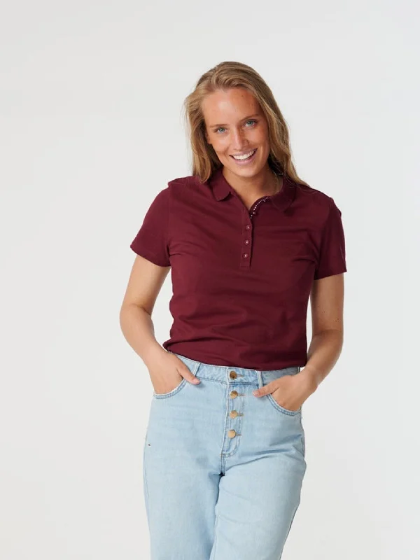 Polo Shirt - Burgundy