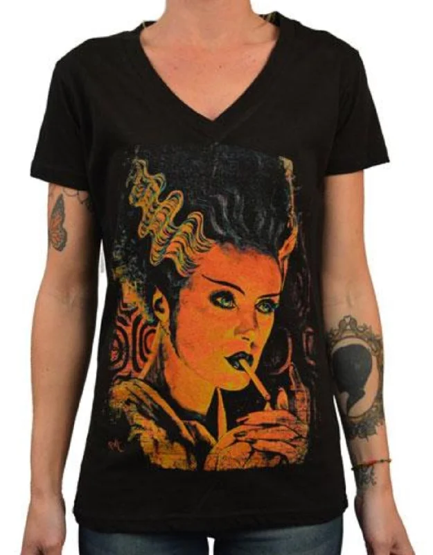 The MONSTER LOVE Women's V-Neck Tee