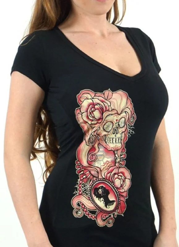 The OLD BEAUTY Deep V-Neck Tee